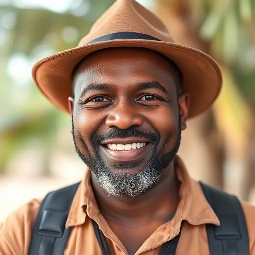 Portrait of Mr. David Okello, Head of Tour Operations
